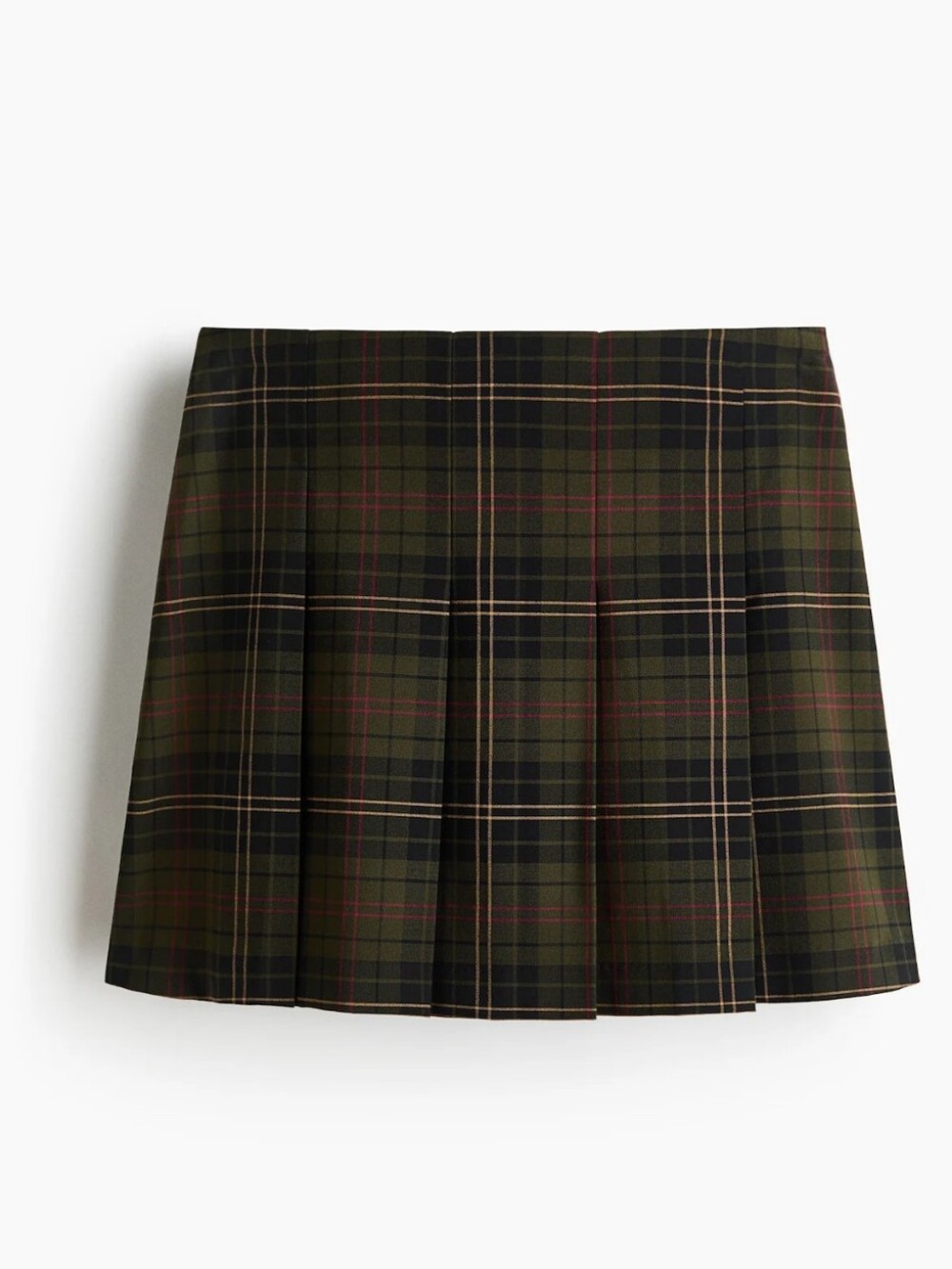 2/$25 H&M Plaid Pleated Mini Skirt